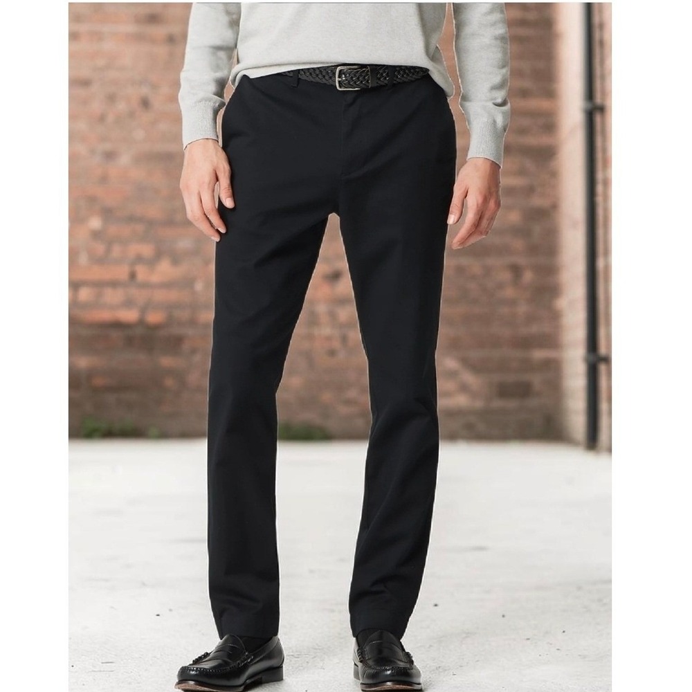 J.Crew Athletic Slim Fit Original Stretch Chino 28‎ x 32 Black Pants Men